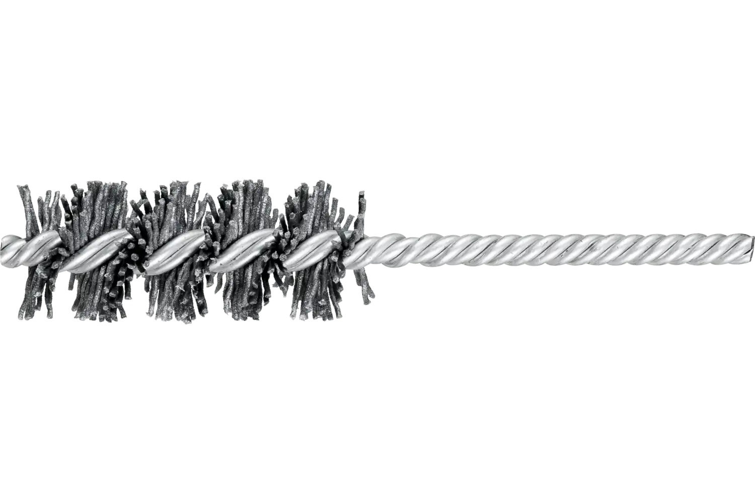 Picture of Pferd Abrasive 84041 Pferd M-BRAD® Power Tube Brush - 1" Dia. .040/120 Grit Silicon Carbide 1/4" Stem